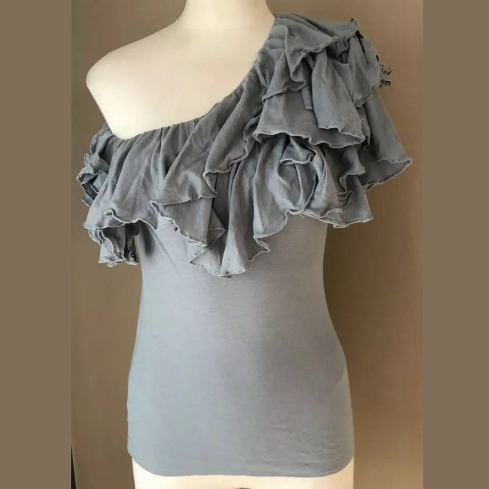 Ralph Lauren One Shoulder Top
